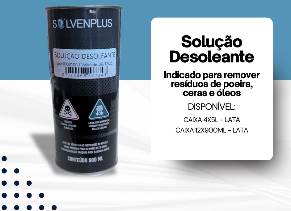 Solução Desolante Solvenplus
