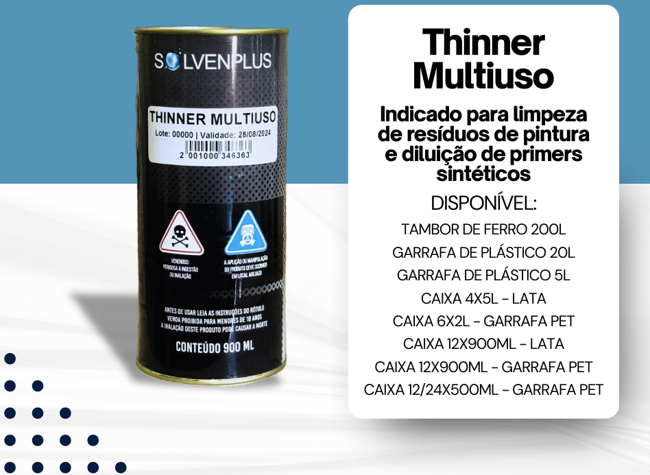 Thinner Multiuso Solvenplus